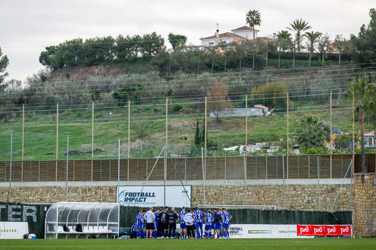 Players of IFK Göteborg gathered