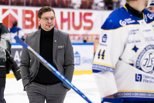 Leksands tränare Björn Hellkvist
