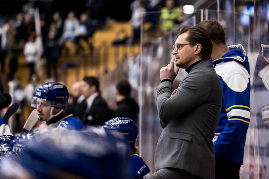Leksands tränare Björn Hellkvist