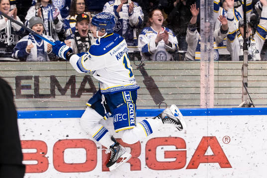 Leksands Martin Karlsson jubel