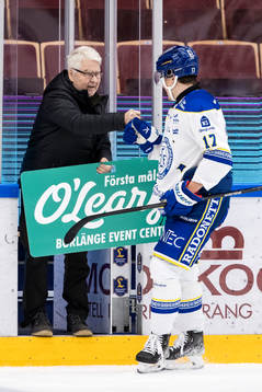 Leksands Linus Andersson jubel