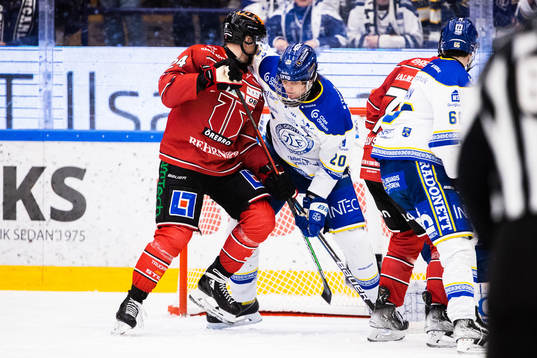 Örebros Jani Lajunen och Leksands Lian Bichsel