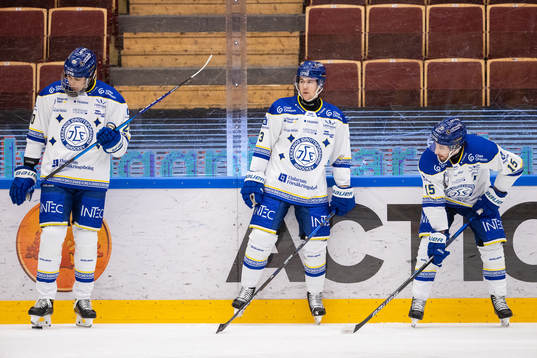 Leksands Lian Bichsel, August Berg och Max Veronneau