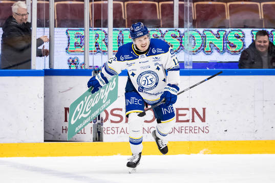 Leksands Linus Andersson jubel