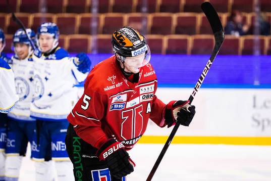 Örebros Gustav Backström deppar