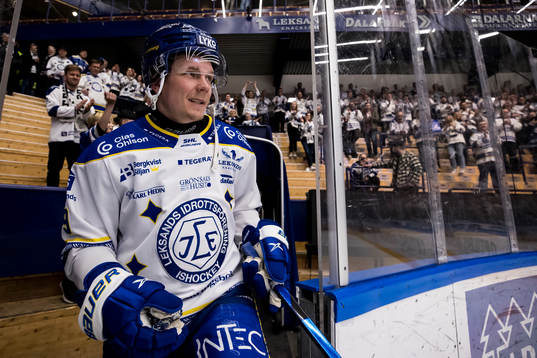 Leksands Patrik Zackrisson utsedd till matchens krigare