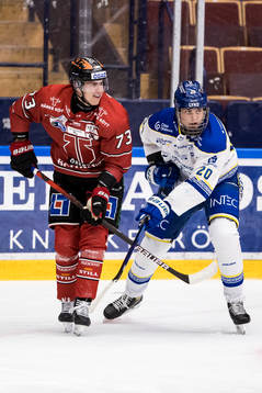 Örebros Oliver Eklind och Leksands Lian Bichsel