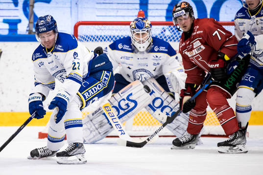 Leksands Tobias Ekberg och Örebros Juuso Puustinen