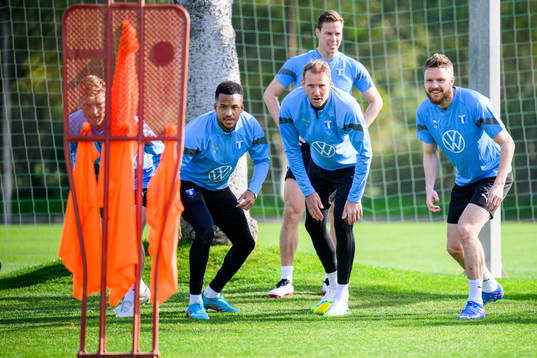 Martin Olsson, Ola Toivonenm Niklas Moisander och Lasse
