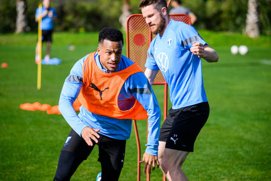 Martin Olsson och Lasse Nielsen