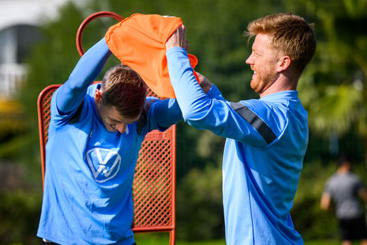 Sören Rieks och Anders Christiansen