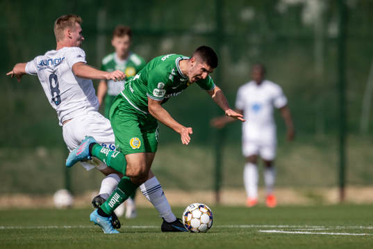 Silvert Mannsverk of Molde and Mayckel Lahdo of Hammarby
