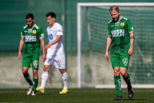 Darijan Bojanic of Hammarby looks dejected