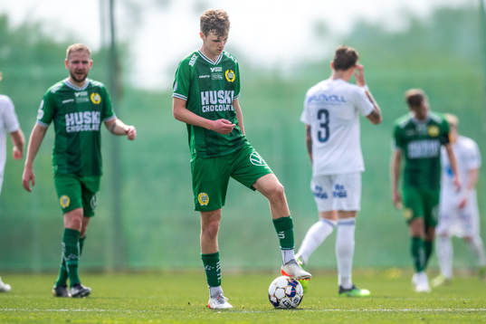Williot Swedberg of Hammarby looks dejected