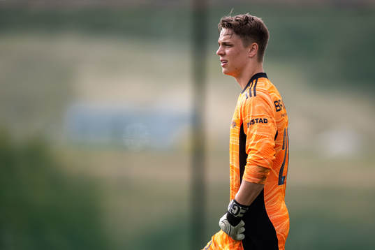 Goalkeeper Oliver Petersen of Molde