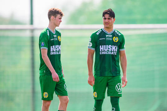 Williot Swedberg and Jusef Erabi of Hammarby