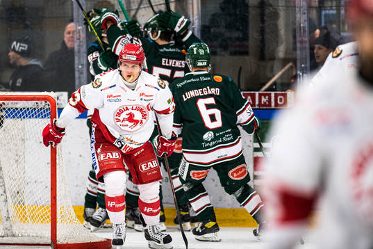 Tingsryds Daniel Öhrn jublar