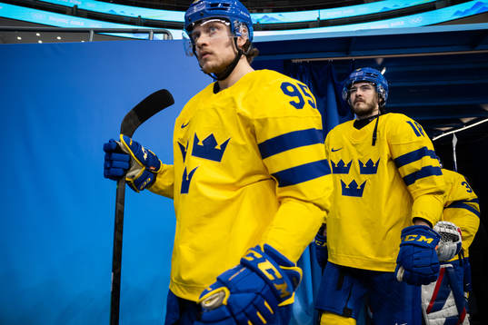 Jacob de la Rose and Dennis Everberg of Sweden