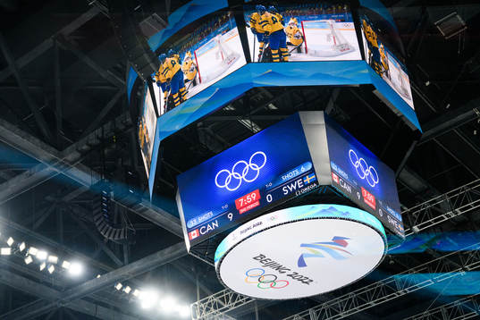 The score board