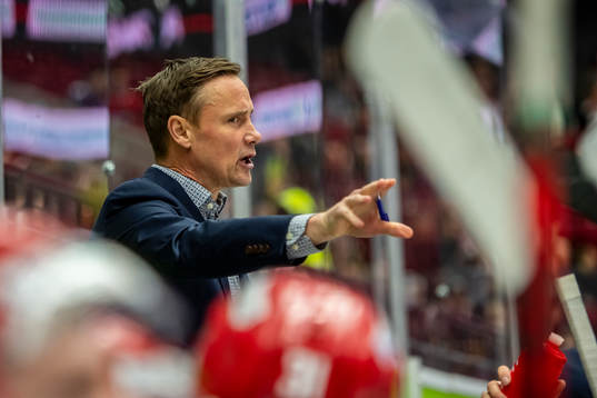 Frölundas tränare Roger Rönnberg