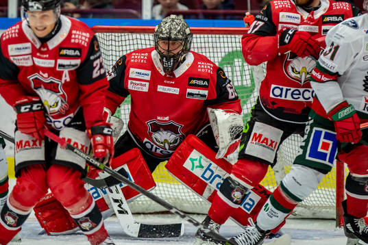 Malmö Redhawks målvakt Oscar Alsenfelt