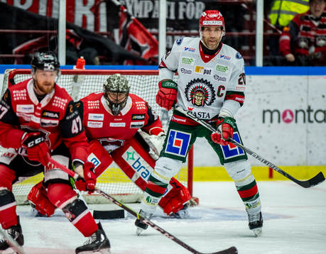 Malmö Redhawks målvakt Oscar Alsenfelt