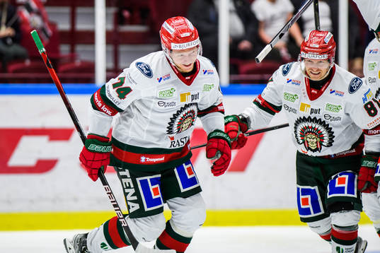 Frölundas Andreas Borgman jublar