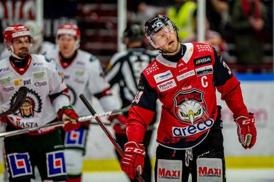 Malmö Redhawks Carl Söderberg deppar