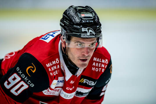 Malmö Redhawks Lance Bouma deppar