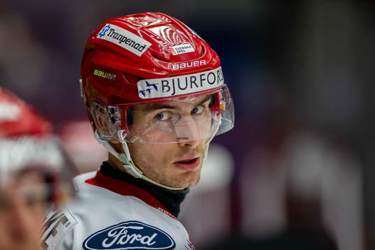 Frölundas Johan Sundström deppar