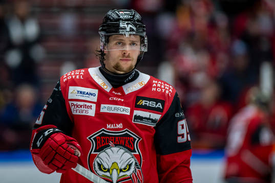 Malmö Redhawks Carl Persson  deppar