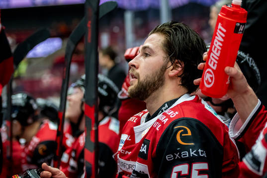 Malmö Redhawks Alexander Molldén deppar