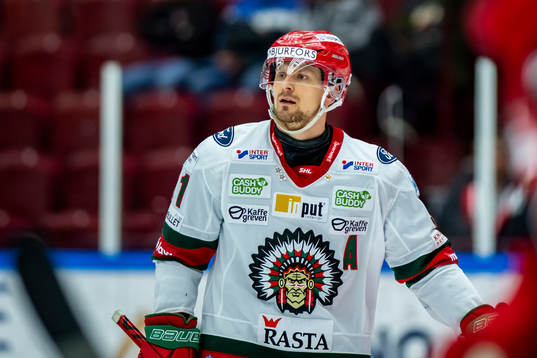 Frölundas Nicklas Lasu  deppar