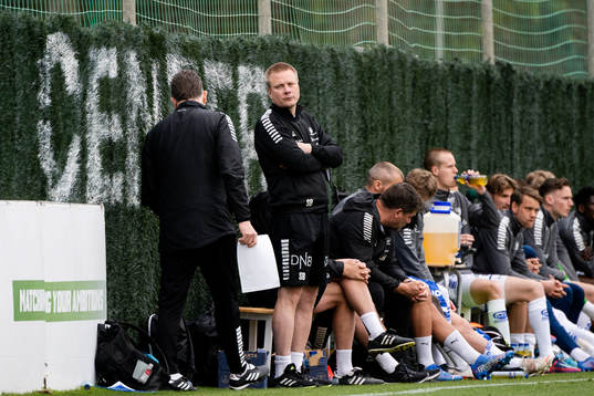 Head coach Stefan Bilborn of Sarpsborg 08