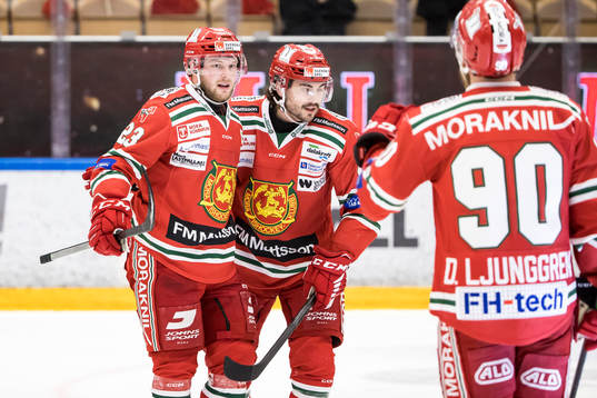 Moras Axel Bergkvist jubel