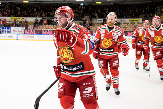 Moras Axel Bergkvist jubel