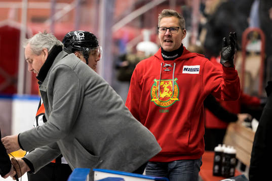 Moras tränare Johan Hedberg