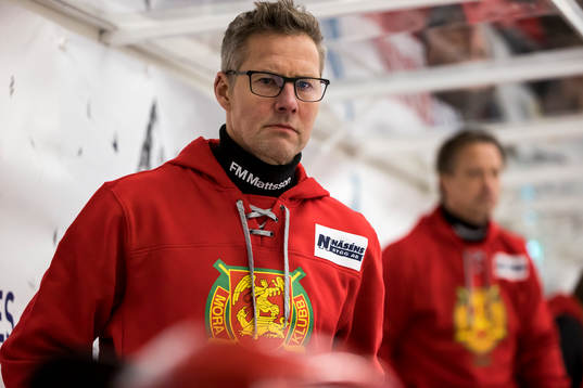 Moras tränare Johan Hedberg