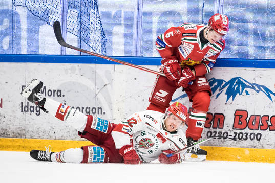 Modos Oscar Pettersson  och Moras Viktor Larsson