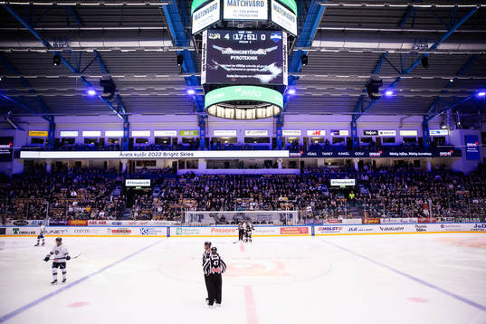Matchen är avbruten pga ordningsstörning