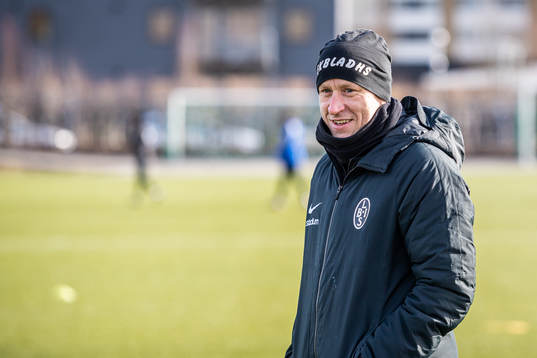 Landskronas tränare Billy Magnusson