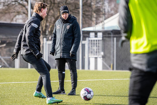 Landskronas tränare Billy Magnusson