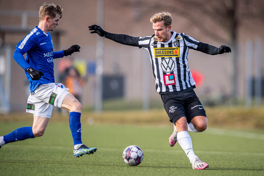 Trelleborgs Fritiof Björkén och Landskronas Linus R Olsson