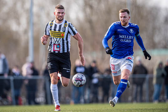 Landskronas Erik Pärsson och Trelleborgs Jesper Modig