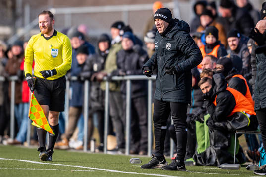 Landskronas tränare Billy Magnusson