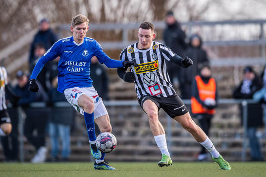 Trelleborgs Fritiof Björkén och Landskronas Viktor Ekblom