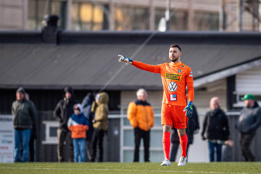 Landskronas målvakt Amr Kaddoura