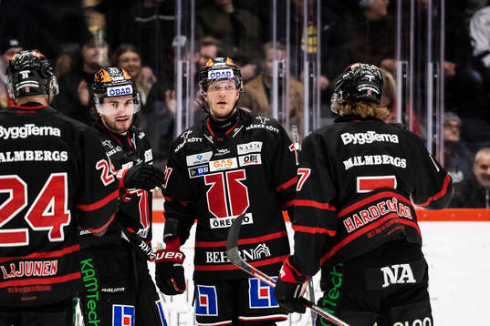 Örebros Juuso Puustinen, Jani Lajunen och Marcus