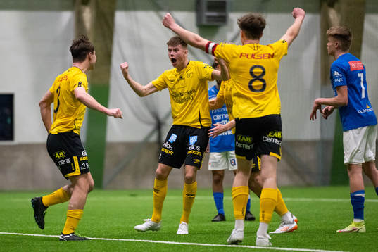 Elfsborgs spelare jublar