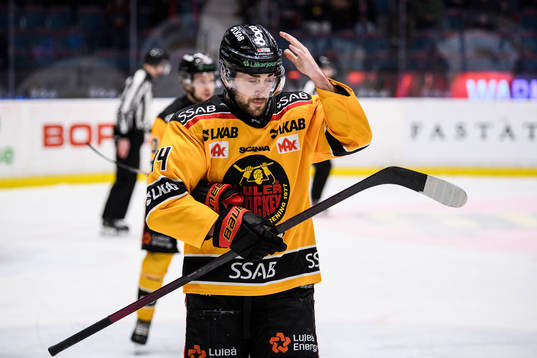 Luleås Jonathan Andersson deppar